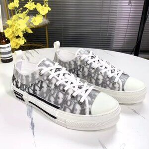 Dior B23 Low-Top Sneaker White and Black